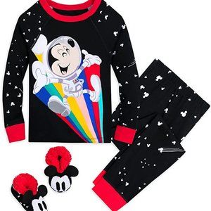 Disney Mickey Mouse in Space Sleep Set for Kids size 6 - New With Tags